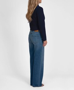 Dames jas blauw