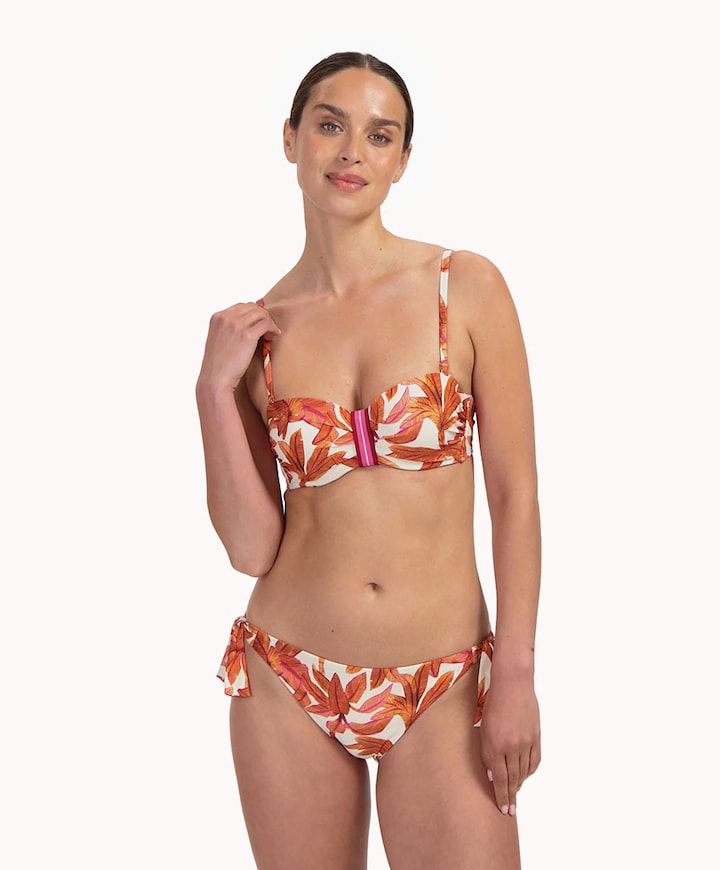 Dames bikinitop bruin