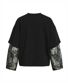 Dames longsleeve zwart