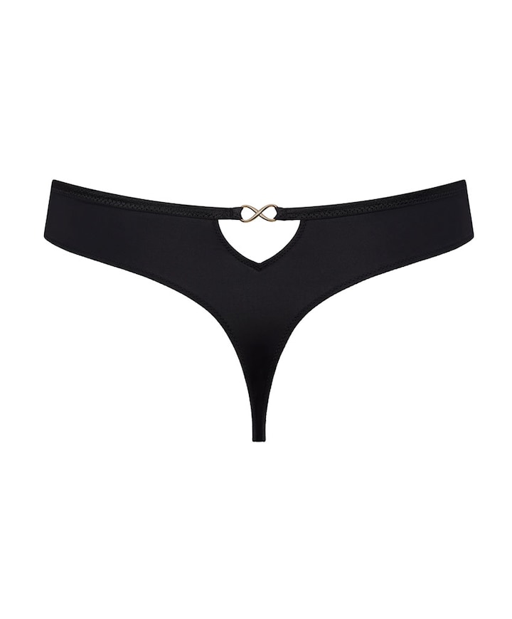 Dames string zwart