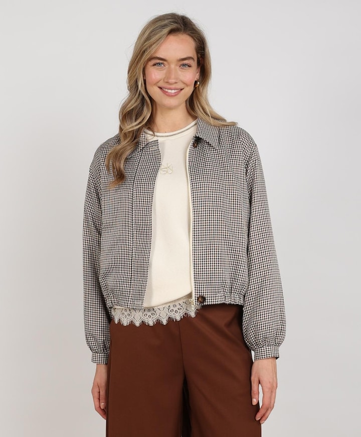Dames jas beige