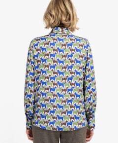 Dames blouse multicolor
