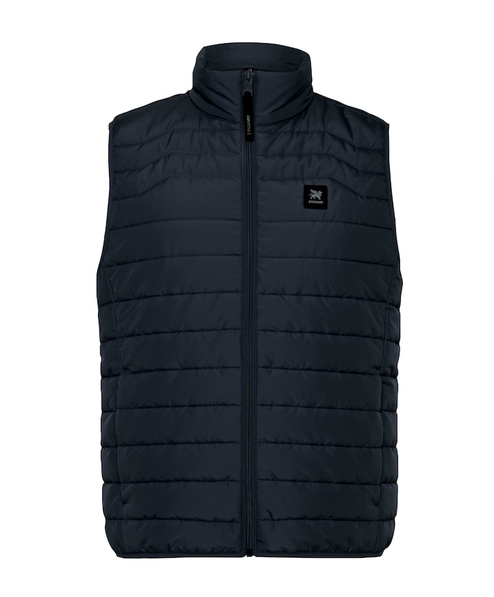 Heren bodywarmer blauw