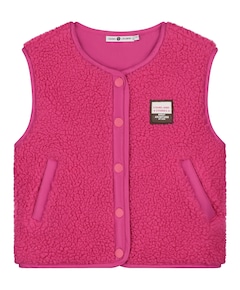 Meisjes gilet roze