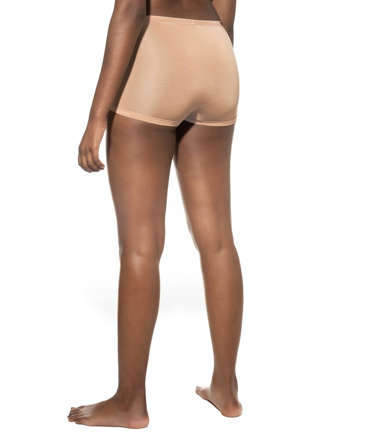 Dames slip beige