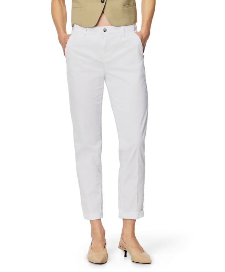 CHINO dames broek wit