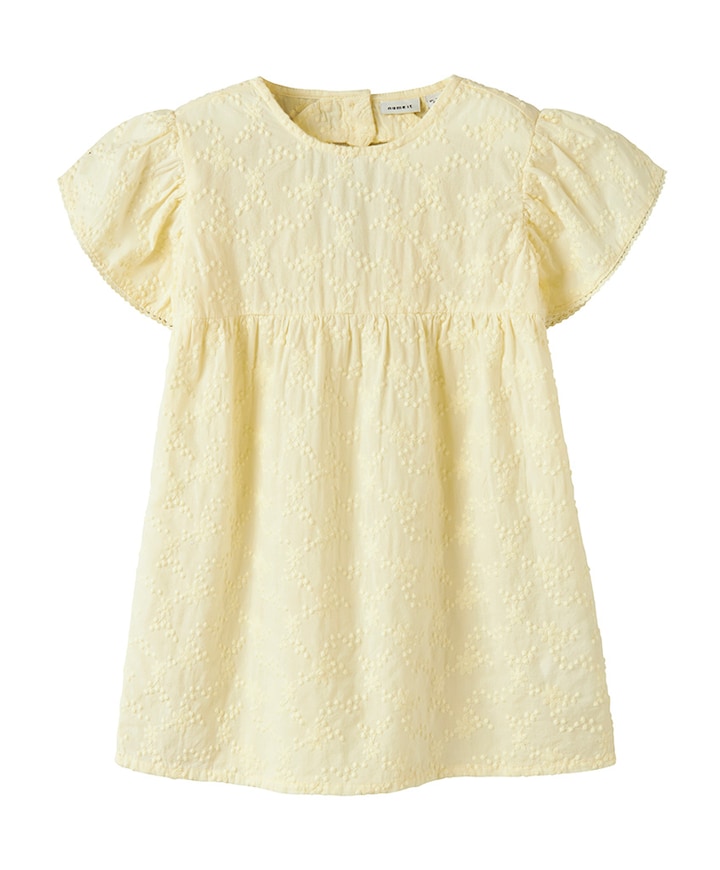 Meisjes jurk geel