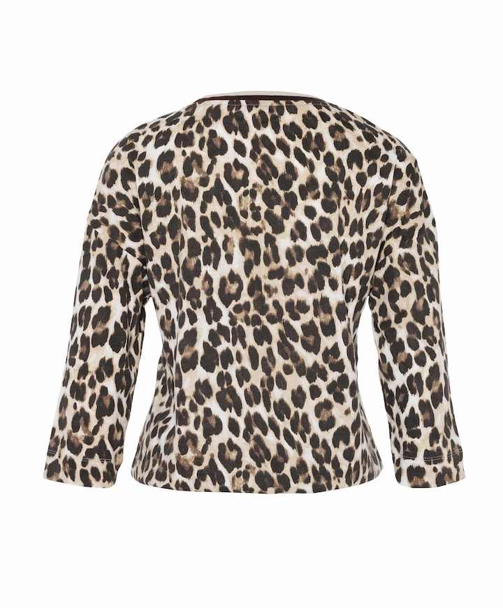 Dames longsleeve bruin