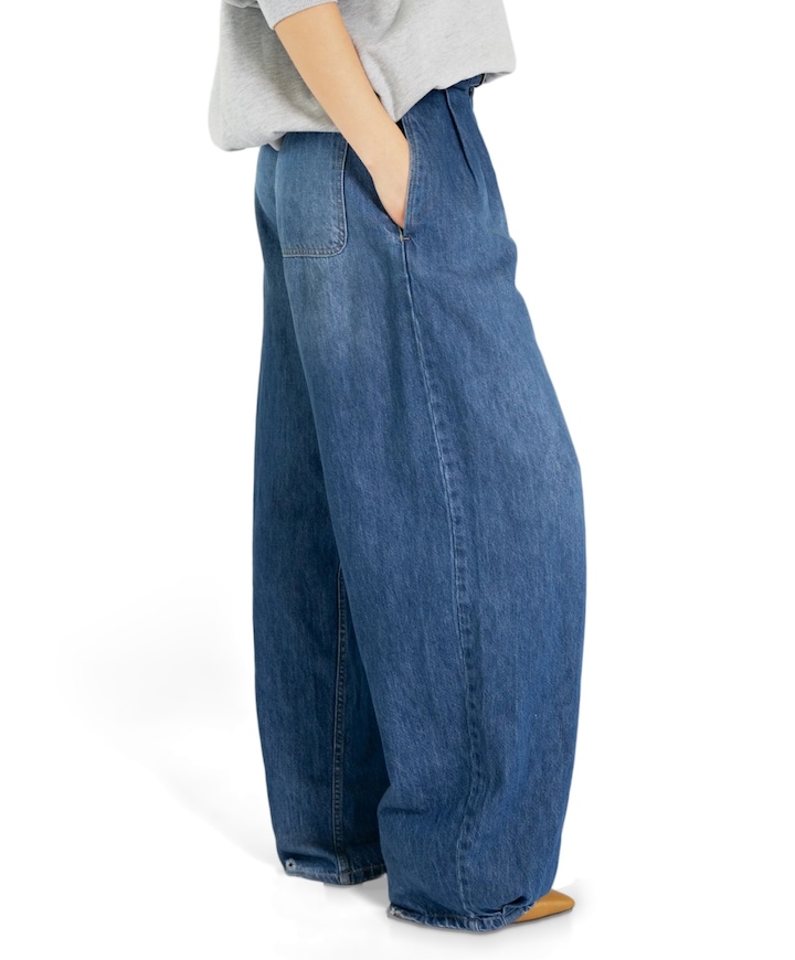 Dames jeans blauw