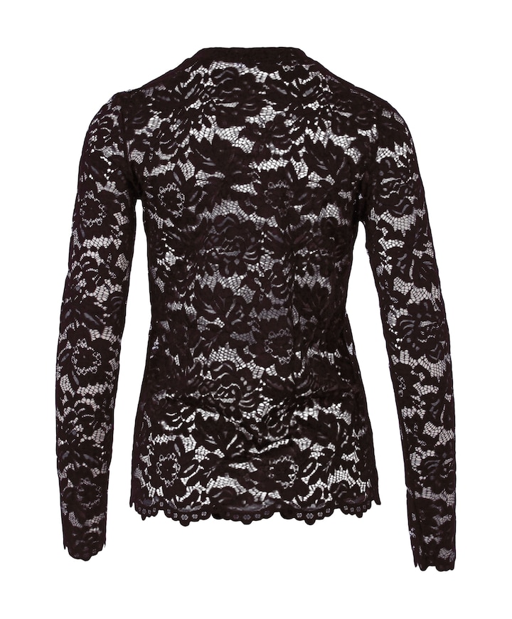 Dames top bruin