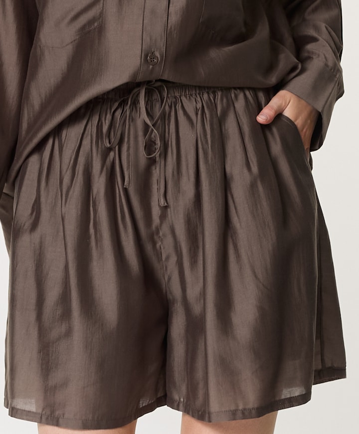 GZsiora HW dames korte broek bruin