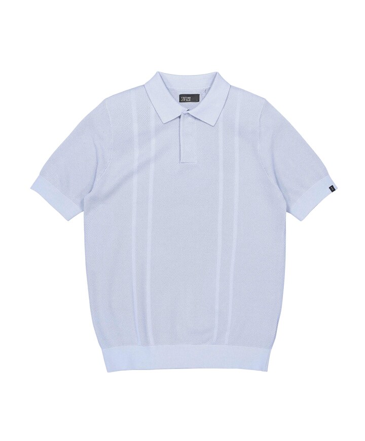 Heren polo blauw