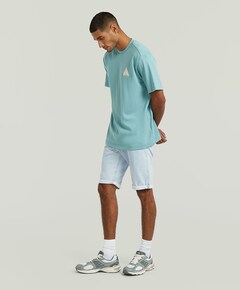 Mosa Short heren korte broek blauw
