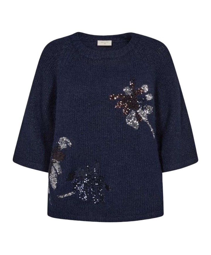 Dames trui blauw
