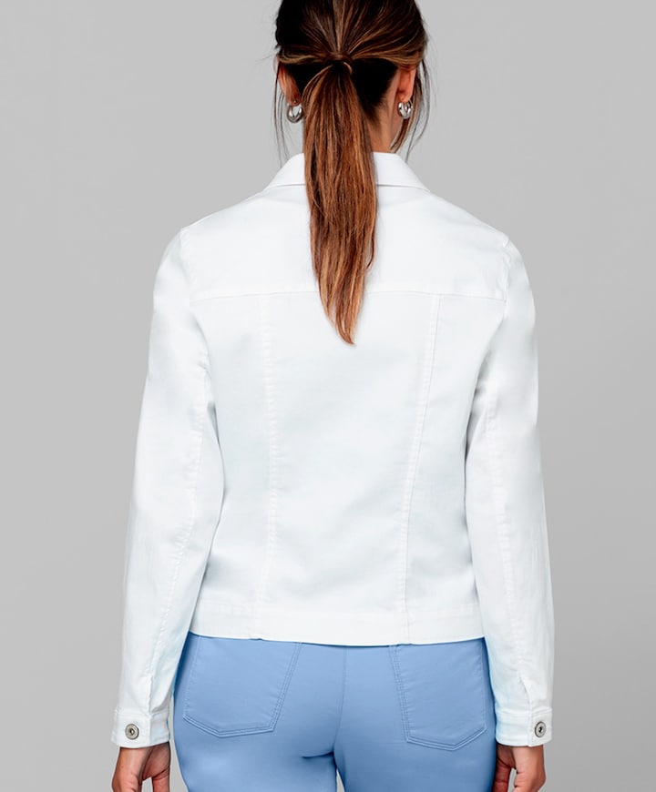 Dames spijkerjas  wit