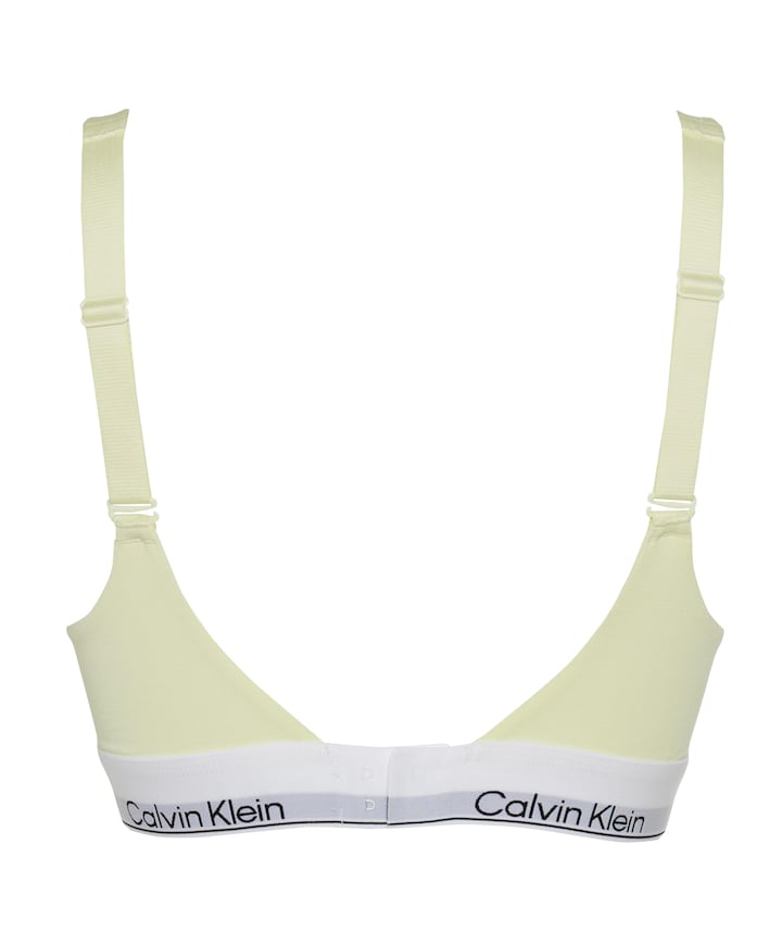 Dames bralette geel