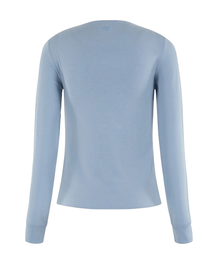 Dames longsleeve blauw