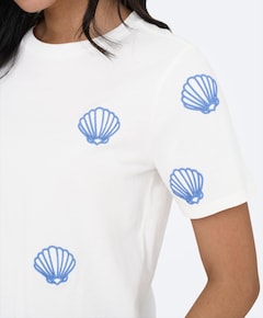 Dames T-shirt ecru