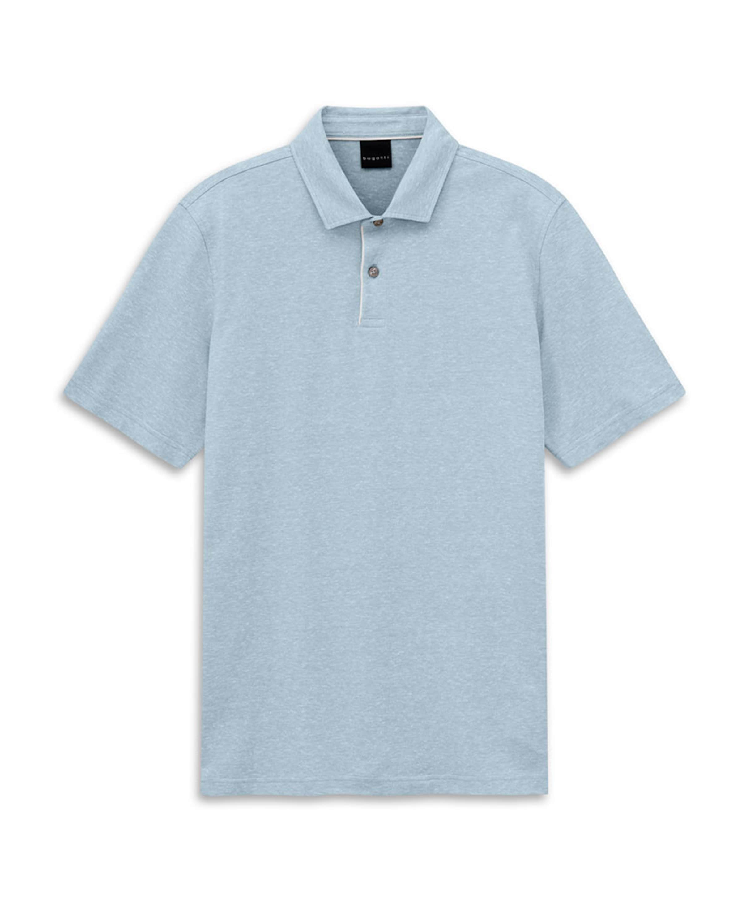 Heren polo blauw