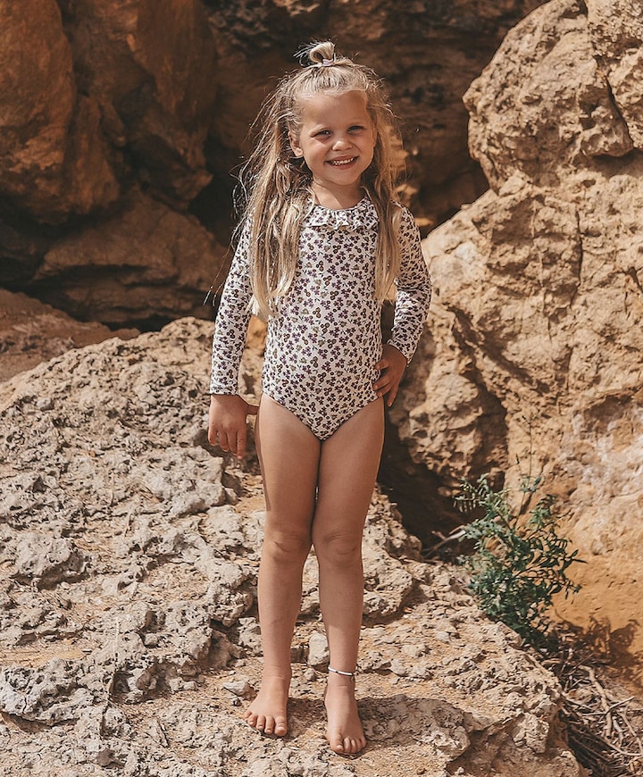 Meisjes badpak multicolor