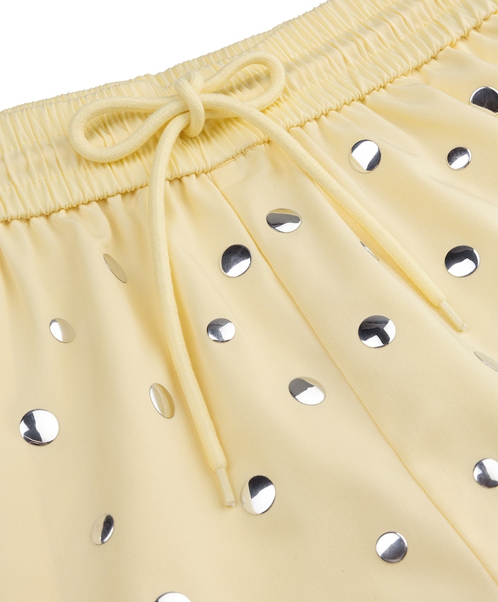 262-ST10 dames korte broek geel