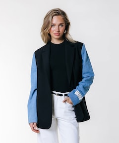 Dames blazer zwart