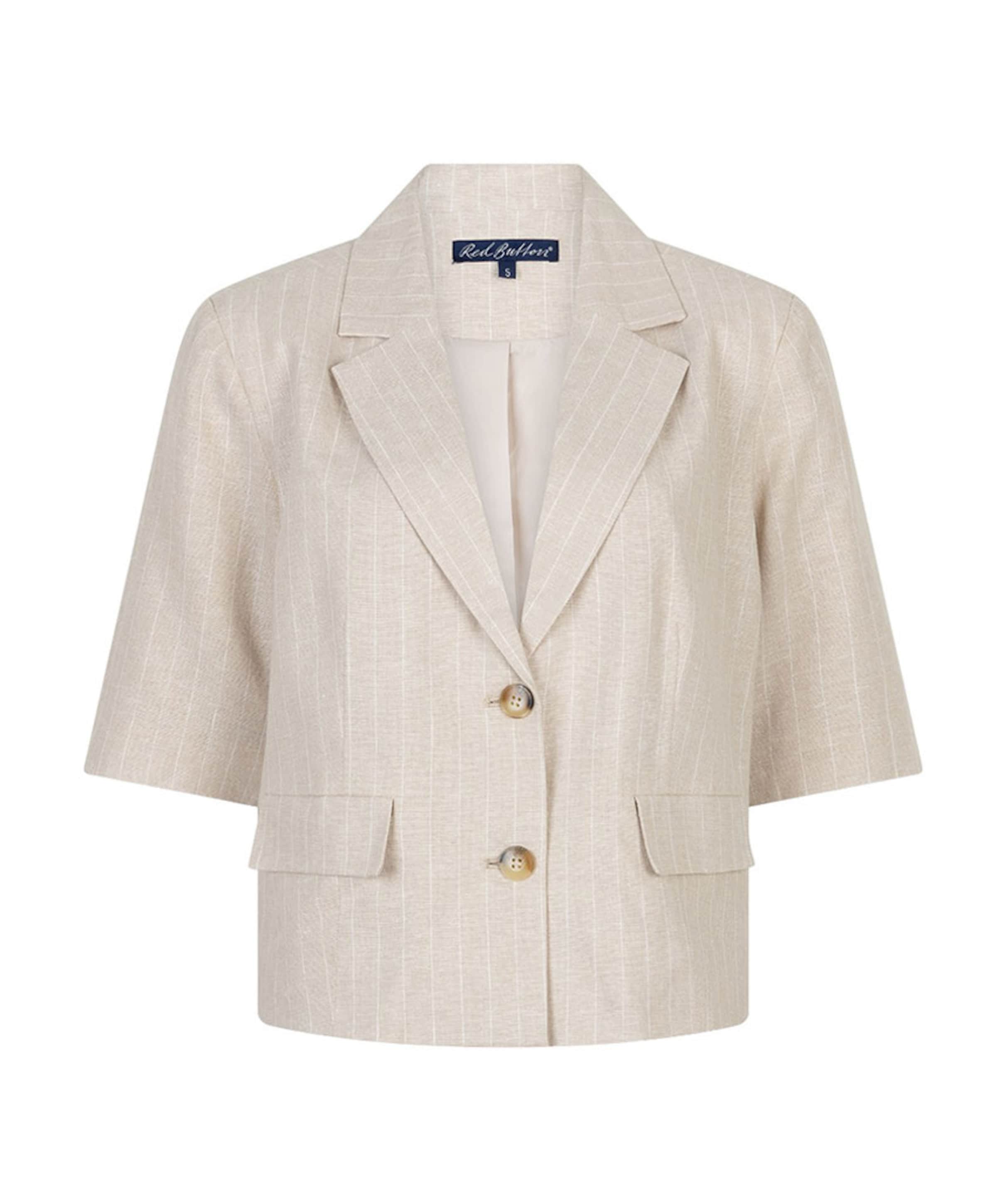 Dames blazer beige