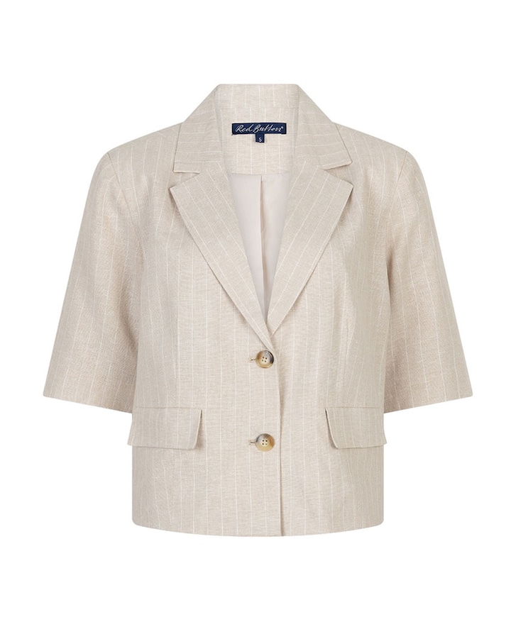 Dames blazer beige