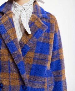 Dames jas blauw
