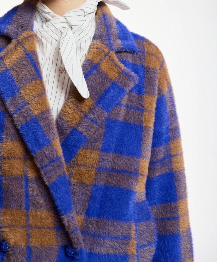 Dames jas blauw