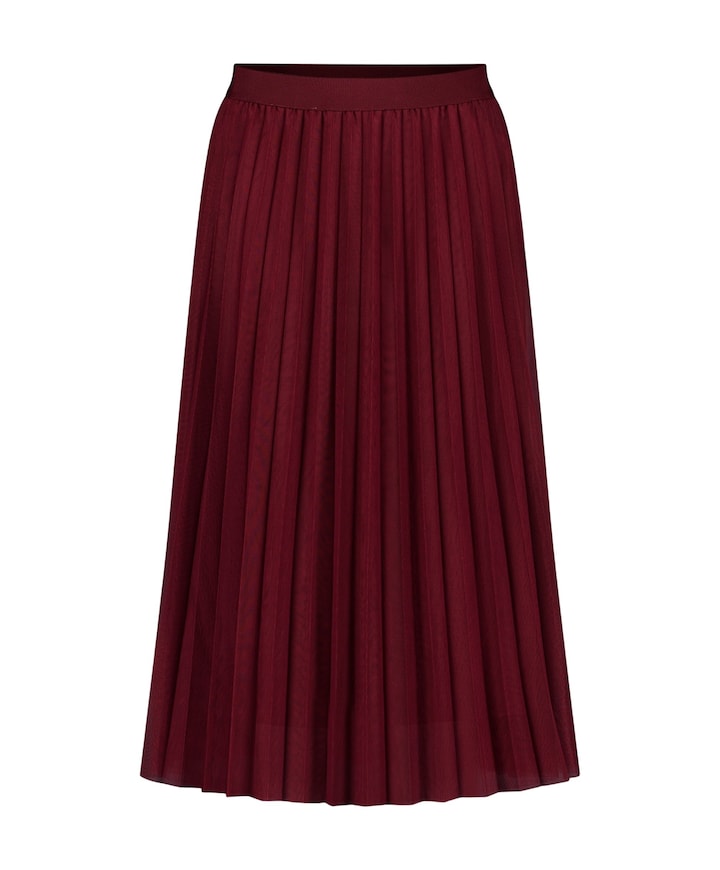 Dames rok bordeaux