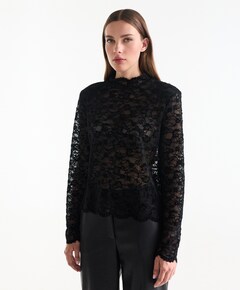 Dames top zwart