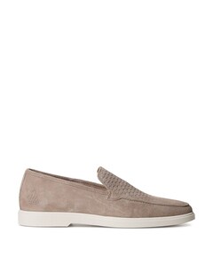 Simon blocks heren moccasins beige
