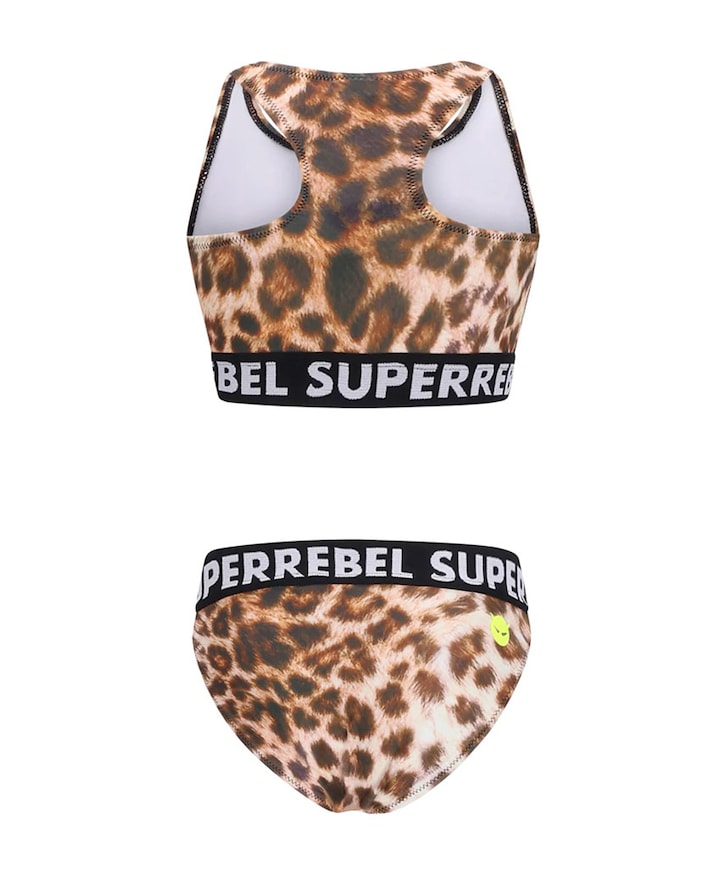 Meisjes bikiniset bruin