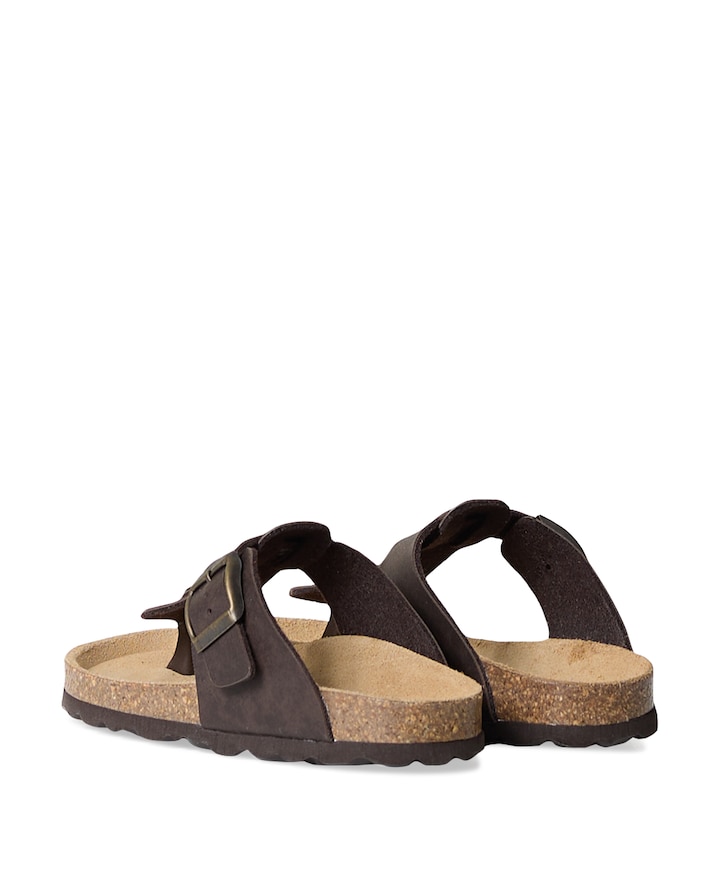 jongens slippers bruin