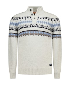 Heren trui beige
