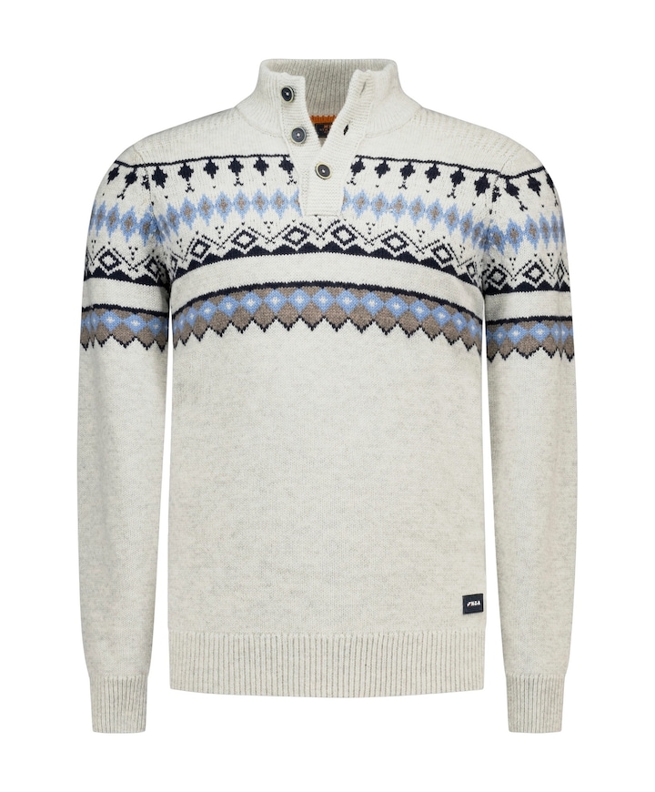 Heren trui beige