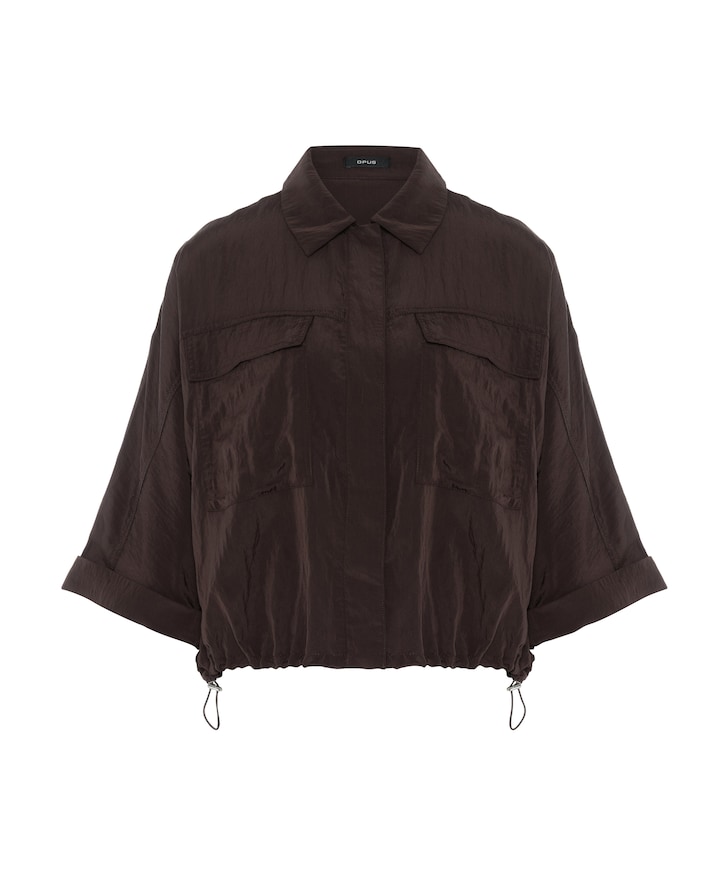 Dames blouse bruin