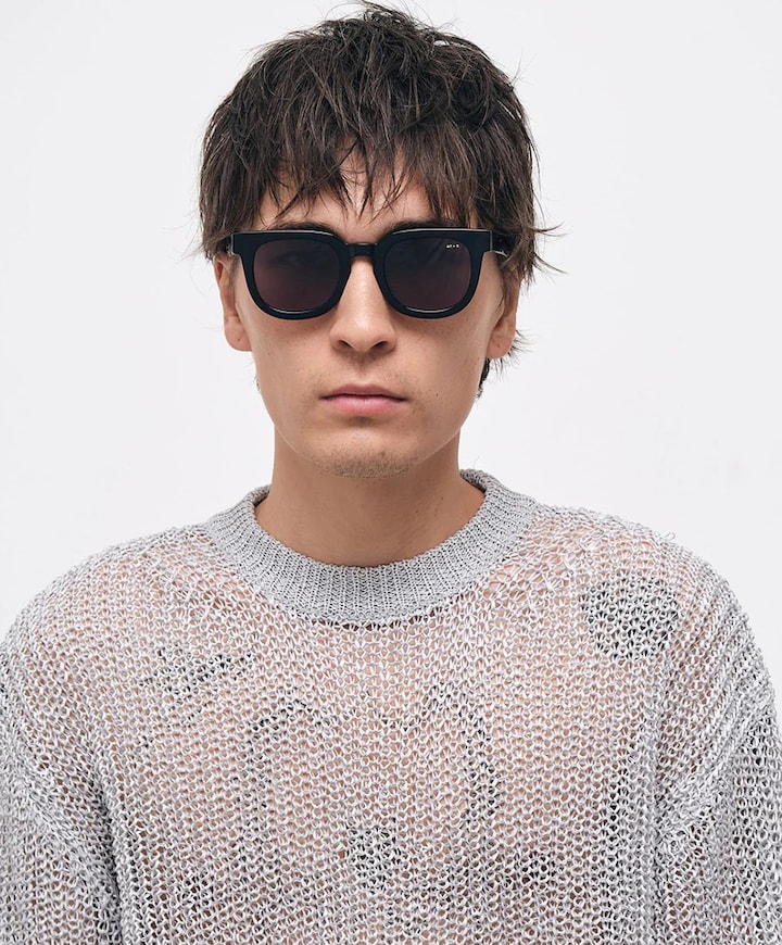 Heren zonnebril zwart