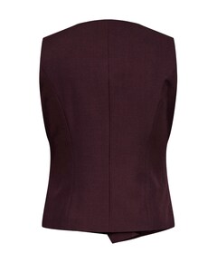 Dames gilet bordeaux