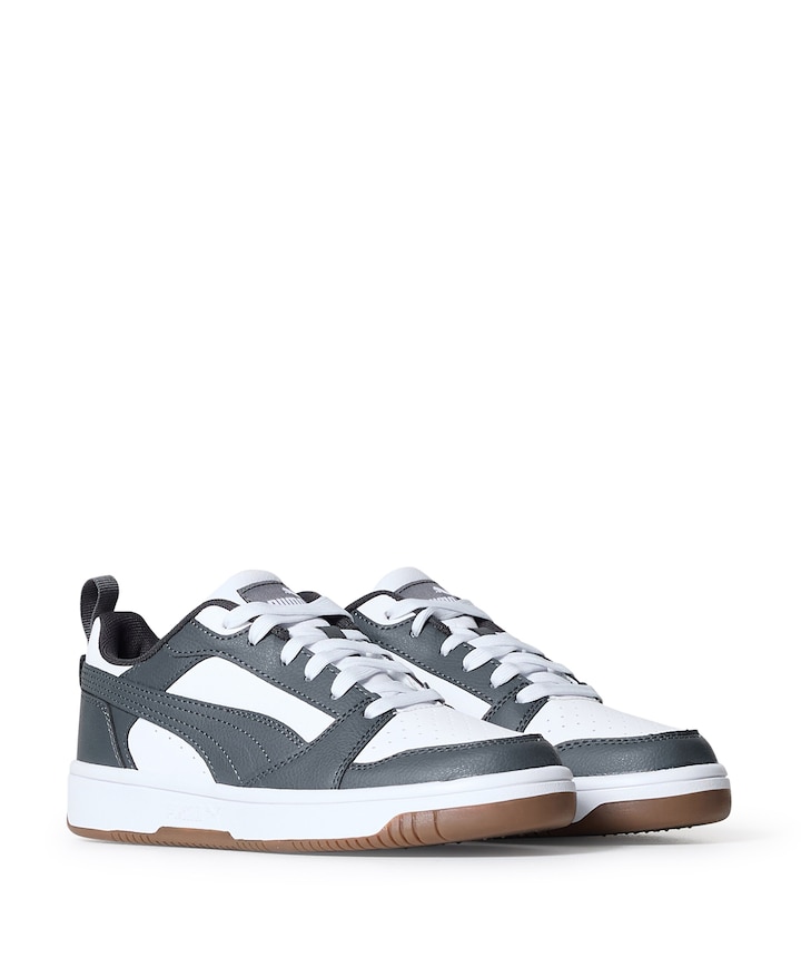 Puma reboud V6 low jr jongens sneakers grijs