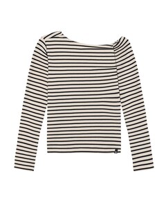 Meisjes longsleeve beige