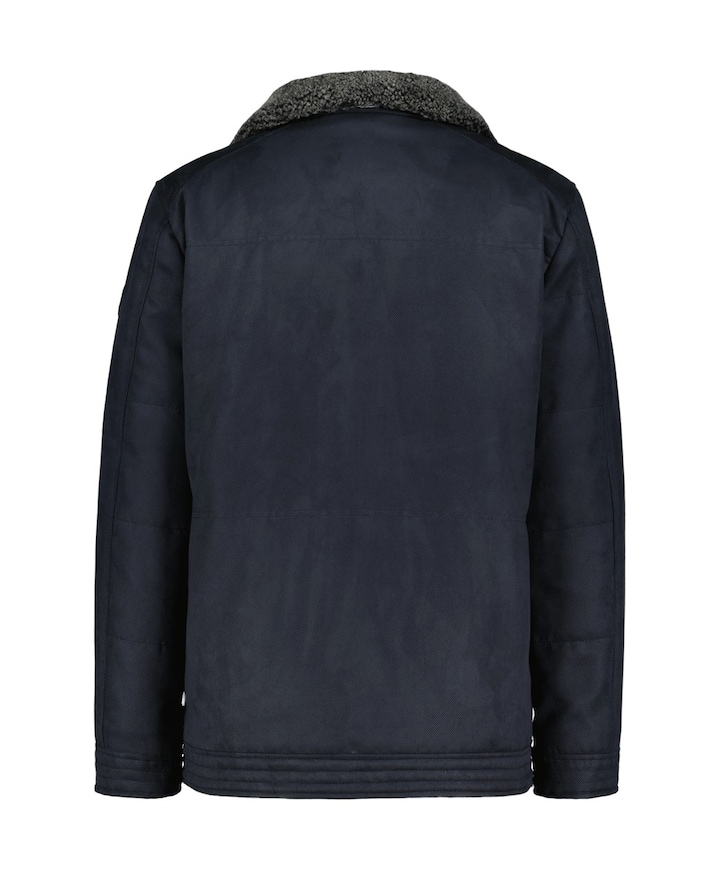 Heren jas blauw