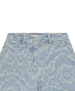Kids TABITHA Bleached Us meisjes korte broek blauw