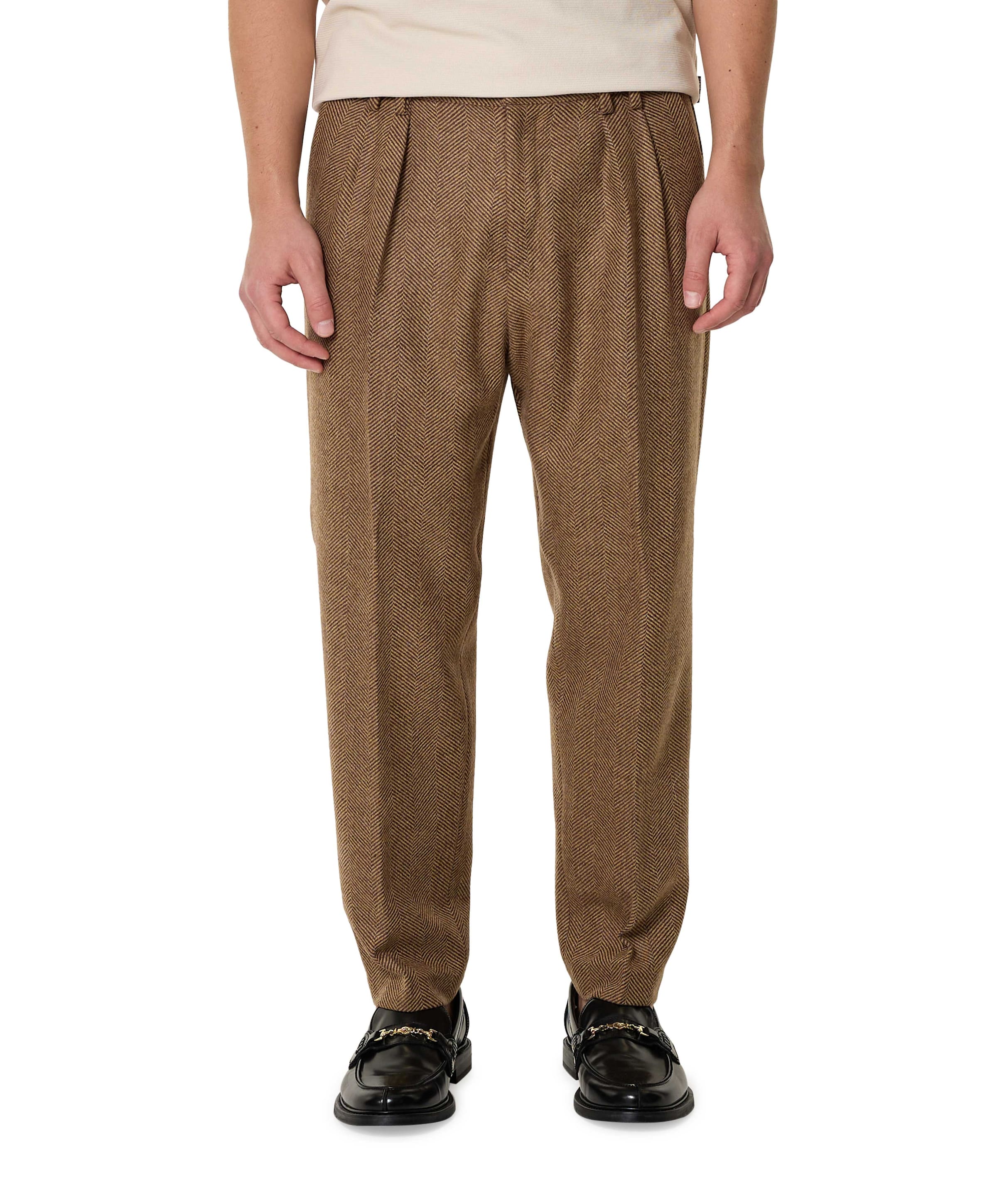 Pant man 36 le Nacchere heren pantalon beige