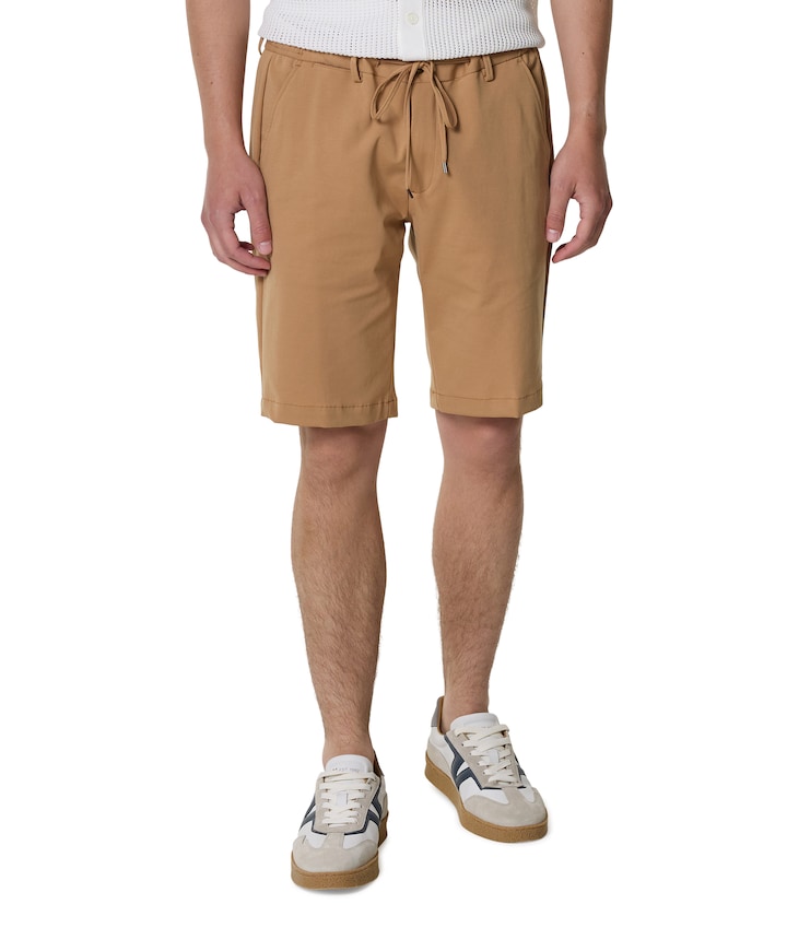 heren korte broek beige
