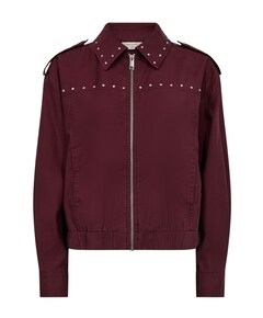 Dames jas bordeaux
