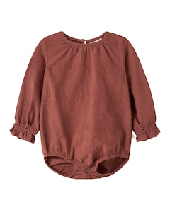 Jongens babypakje bordeaux