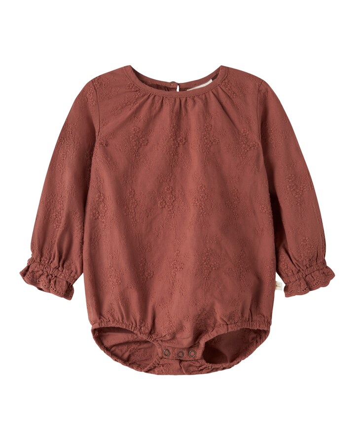 Jongens babypakje bordeaux