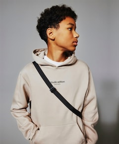 Jongens hoodie beige
